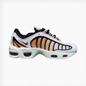 NIKE AIR MAX WHITE-ORANGE TAILWIND IV SNEAKERS-TRA